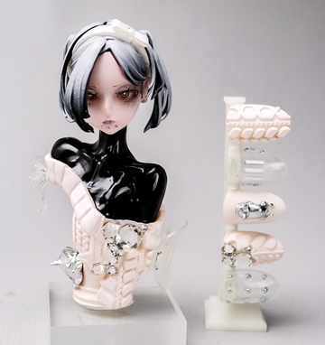 Born from Fingertips [233614] (/ Mofumofu, Kirakira, Bust), Original Character, Individual Sculptor, Pre-Painted